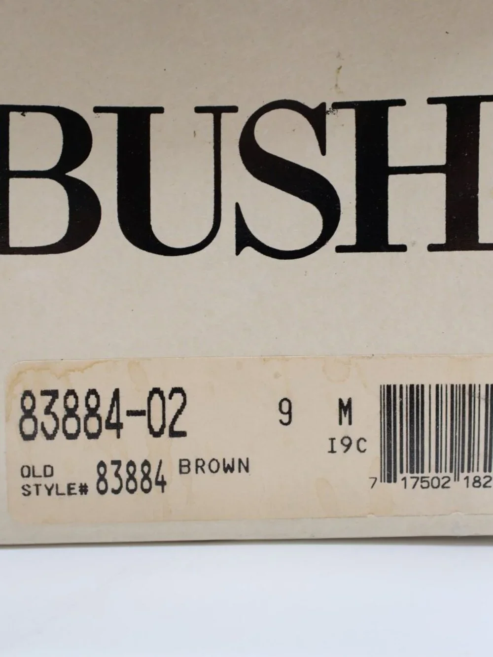 Nunn Bush Brown Leather Oxford Shoes Mens 9 Comfort Vintage 90s